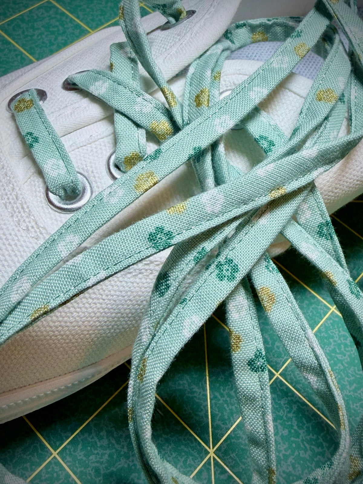 Shimmer Sage Shoelace/Drawstring